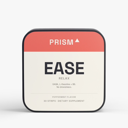 Prism Ease relax strips label, view 1